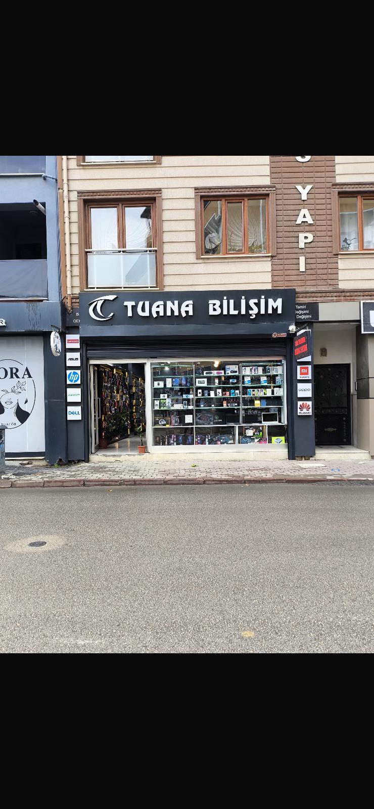 Tuana Bilişim Ana Şube İnegöl - telefon bilgisayar tablet satış mağazası dış görünüm